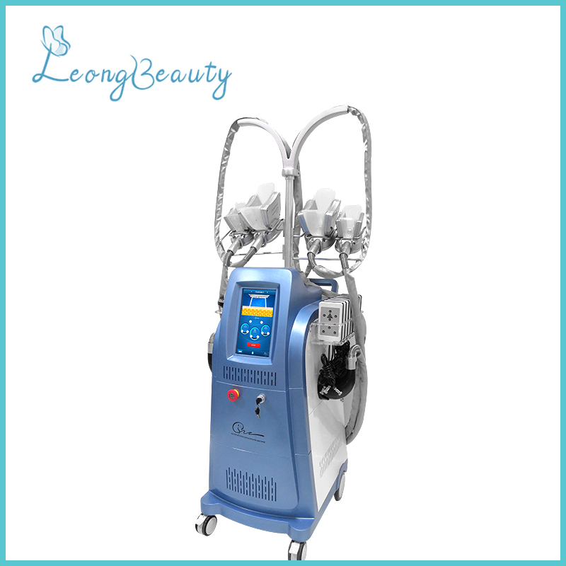 Vertical Blue Color Silicom Fat Freezing Multifunction Machine